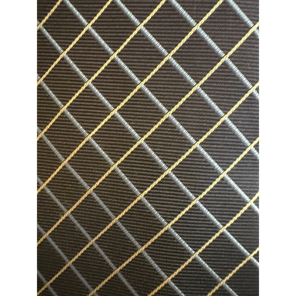 LANVIN PARIS Blue Silk‎ Tie Made In France EUC